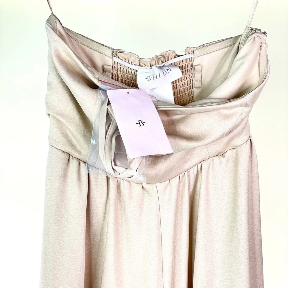 NWT BLDN Long Bridesmaid formal dress Size 6 - Picture 5 of 10